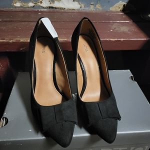 APT 9 womens size 6.5 black high heel shoes New